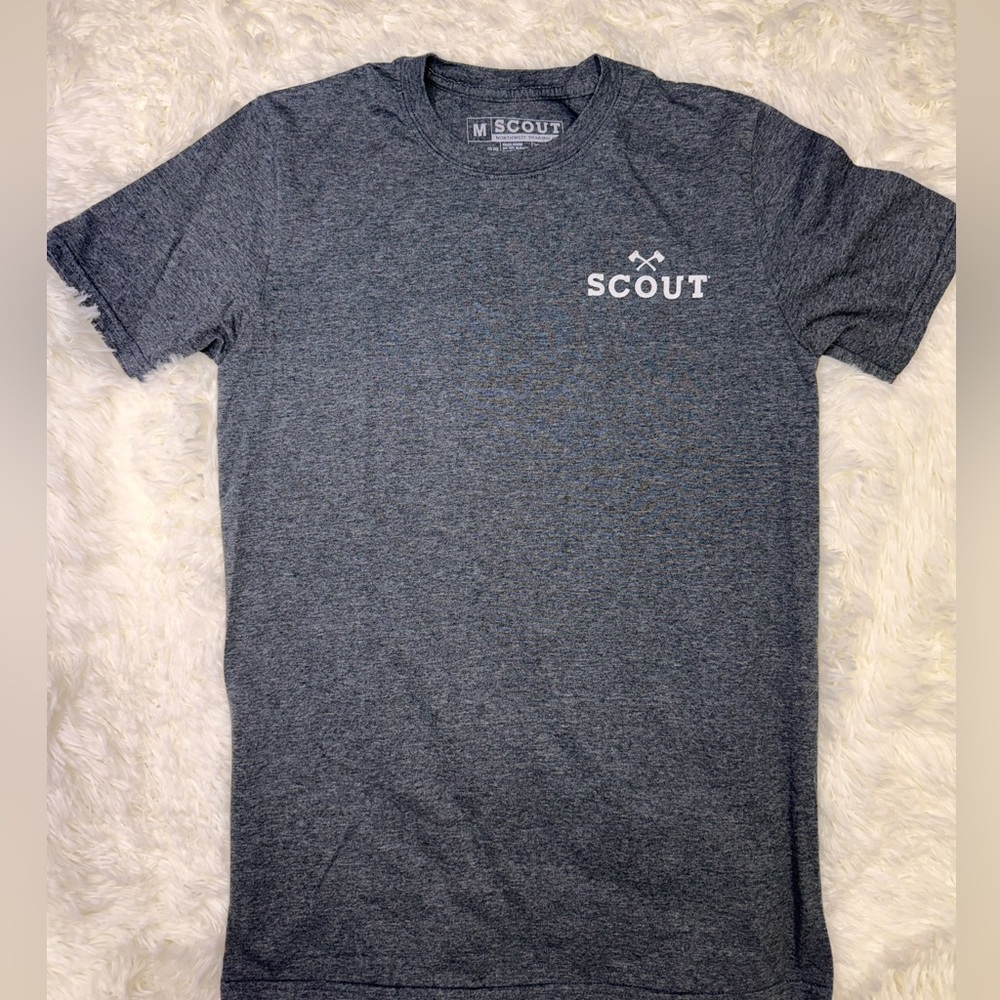 Scout Men's Heather Gray Short Sleeve Tee